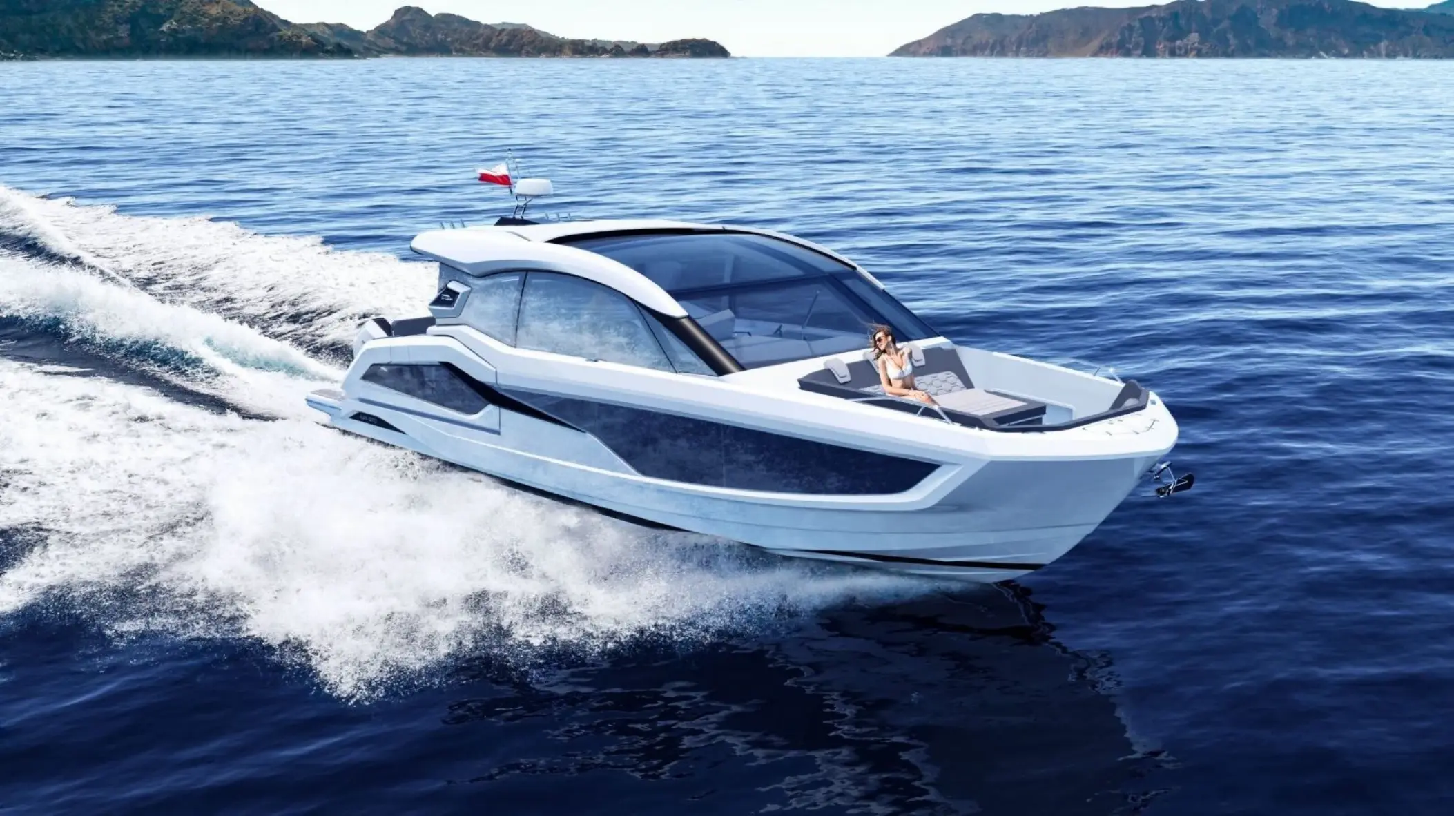 НОВАЯ ПРОГУЛОЧНАЯ ЯХТА ОТ GALEON YACHTS
